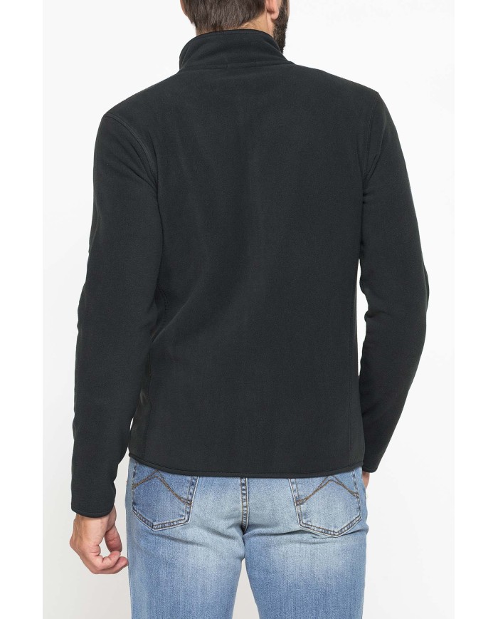 PILE CON ZIP CENTRALE E TASCHE INSERITE