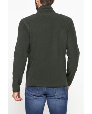PILE CON ZIP CENTRALE E TASCHE INSERITE PILE CON ZIP CENTRALE E TASCHE INSERITE