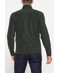PILE CON ZIP CENTRALE E TASCHE INSERITE PILE CON ZIP CENTRALE E TASCHE INSERITE