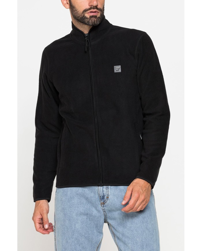 PILE CON ZIP CENTRALE E TASCHE INSERITE