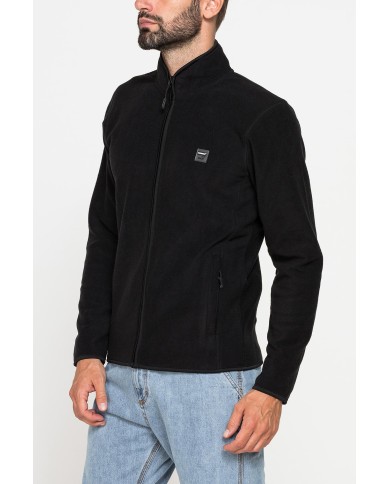 PILE CON ZIP CENTRALE E TASCHE INSERITE