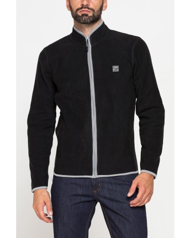 PILE CON ZIP CENTRALE E TASCHE INSERITE