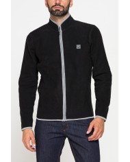 PILE CON ZIP CENTRALE E TASCHE INSERITE PILE CON ZIP CENTRALE E TASCHE INSERITE