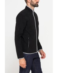 PILE CON ZIP CENTRALE E TASCHE INSERITE PILE CON ZIP CENTRALE E TASCHE INSERITE