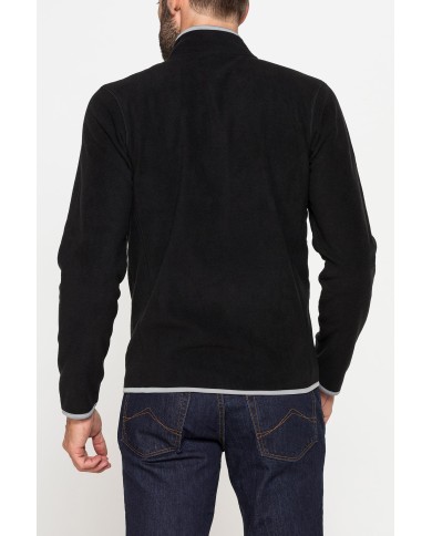 PILE CON ZIP CENTRALE E TASCHE INSERITE