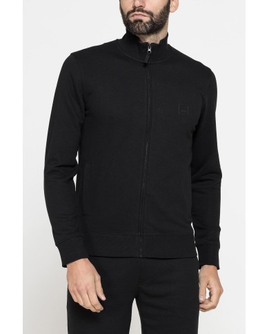 FELPA LEGGERA CON ZIP E TASCHE INSERITE