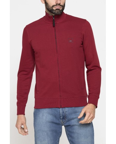 FELPA LEGGERA CON ZIP E TASCHE INSERITE