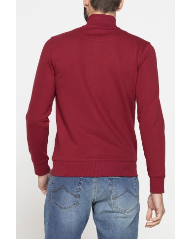 FELPA LEGGERA CON ZIP E TASCHE INSERITE