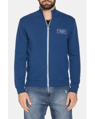 FELPA LEGGERA CON ZIP E TASCHE INSERITE FELPA LEGGERA CON ZIP E TASCHE INSERITE
