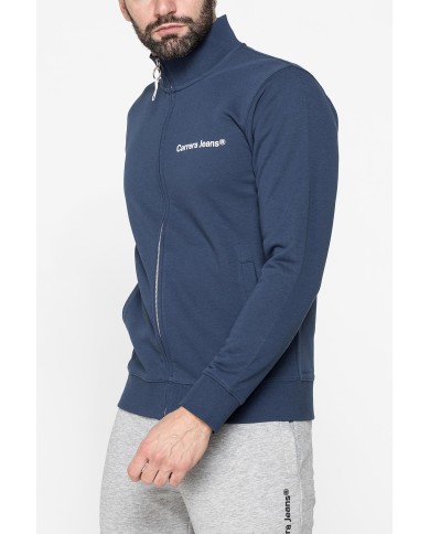 FELPA LEGGERA CON ZIP E TASCHE INSERITE