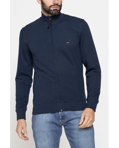 FELPA LEGGERA CON ZIP E TASCHE INSERITE