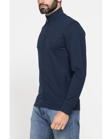 FELPA LEGGERA CON ZIP E TASCHE INSERITE