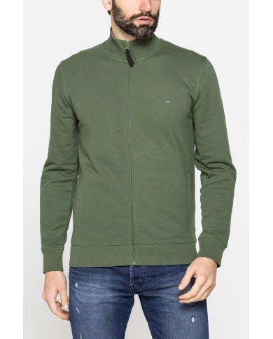 FELPA LEGGERA CON ZIP E TASCHE INSERITE