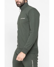 FELPA LEGGERA CON ZIP E TASCHE INSERITE FELPA LEGGERA CON ZIP E TASCHE INSERITE