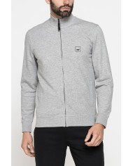 FELPA LEGGERA CON ZIP E TASCHE INSERITE FELPA LEGGERA CON ZIP E TASCHE INSERITE