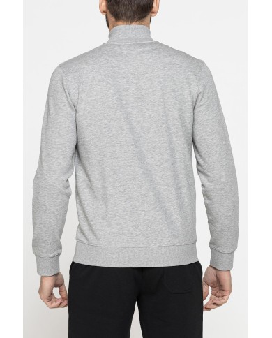 FELPA LEGGERA CON ZIP E TASCHE INSERITE