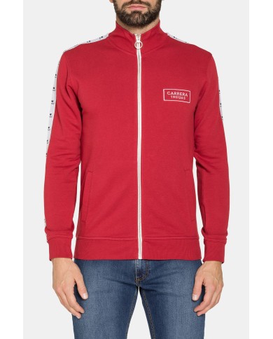 FELPA LEGGERA CON ZIP E TASCHE INSERITE