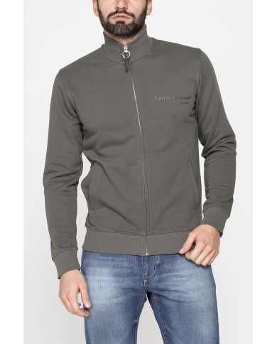 FELPA LEGGERA CON ZIP E TASCHE INSERITE