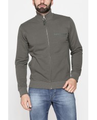 FELPA LEGGERA CON ZIP E TASCHE INSERITE FELPA LEGGERA CON ZIP E TASCHE INSERITE