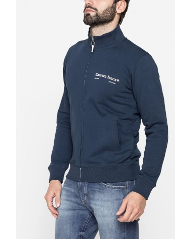 FELPA LEGGERA CON ZIP E TASCHE INSERITE