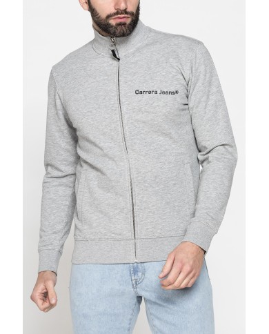 FELPA LEGGERA CON ZIP E TASCHE INSERITE