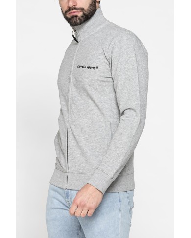 FELPA LEGGERA CON ZIP E TASCHE INSERITE