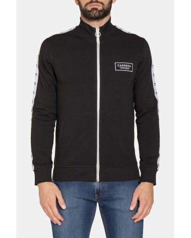 FELPA LEGGERA CON ZIP E TASCHE INSERITE