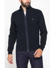 FELPA FULL ZIP DA UOMO IN TESSUTO LAVORATO