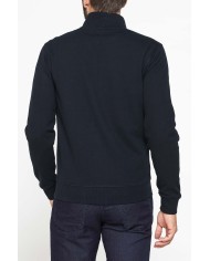 FELPA FULL ZIP DA UOMO IN TESSUTO LAVORATO