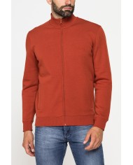FELPA FULL ZIP CON INTERNO FELPATO E TASCHE INSERITE FELPA FULL ZIP CON INTERNO FELPATO E TASCHE INSERITE