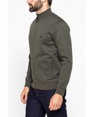 FELPA FULL ZIP CON INTERNO FELPATO E TASCHE INSERITE FELPA FULL ZIP CON INTERNO FELPATO E TASCHE INSERITE