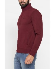 FELPA FULL ZIP CON INTERNO FELPATO E TASCHE INSERITE FELPA FULL ZIP CON INTERNO FELPATO E TASCHE INSERITE
