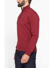 FELPA FULL ZIP CON INTERNO FELPATO E TASCHE INSERITE FELPA FULL ZIP CON INTERNO FELPATO E TASCHE INSERITE
