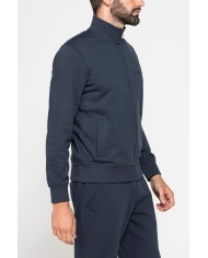 FELPA FULL ZIP CON INTERNO FELPATO E TASCHE INSERITE FELPA FULL ZIP CON INTERNO FELPATO E TASCHE INSERITE