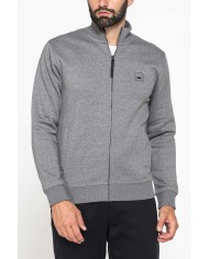FELPA FULL ZIP CON INTERNO FELPATO E TASCHE INSERITE FELPA FULL ZIP CON INTERNO FELPATO E TASCHE INSERITE