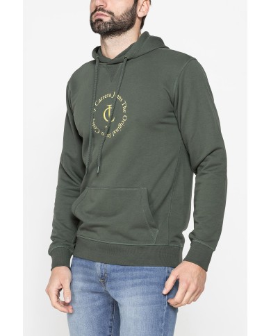 FELPA HOODIE LEGGERA CON CAPPUCCIO