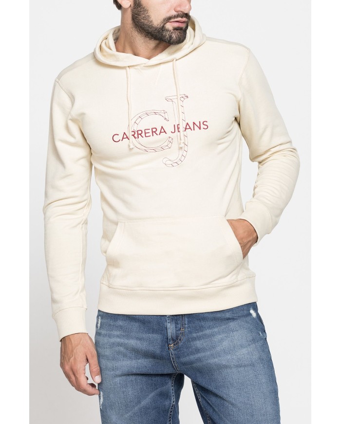 FELPA HOODIE LEGGERA CON CAPPUCCIO