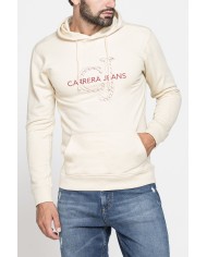 FELPA HOODIE LEGGERA CON CAPPUCCIO