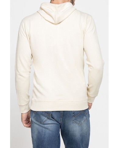 FELPA HOODIE LEGGERA CON CAPPUCCIO