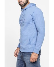 FELPA HOODIE LEGGERA CON CAPPUCCIO