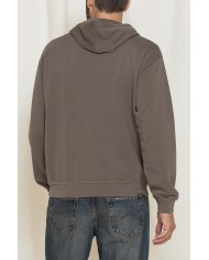 FELPA CON CAPPUCCIO E PATCH COLLEZIONE REPLICA