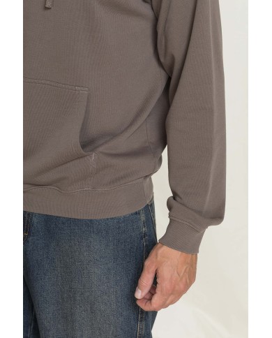 FELPA CON CAPPUCCIO E PATCH COLLEZIONE REPLICA