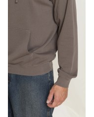 FELPA CON CAPPUCCIO E PATCH COLLEZIONE REPLICA