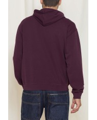 FELPA CON CAPPUCCIO E PATCH COLLEZIONE REPLICA