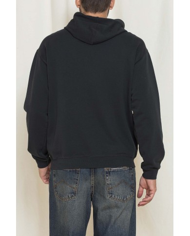 FELPA CON CAPPUCCIO E PATCH COLLEZIONE REPLICA