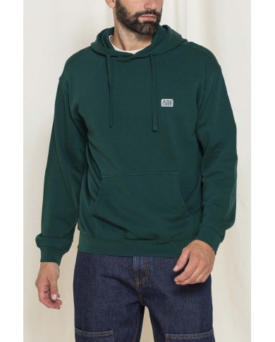 FELPA CON CAPPUCCIO E PATCH COLLEZIONE REPLICA