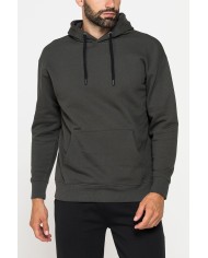 FELPA COMFORT FIT CON CAPPUCCIO