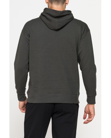 FELPA COMFORT FIT CON CAPPUCCIO