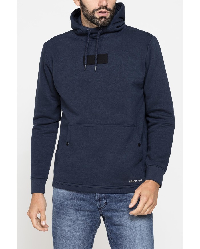 FELPA COMFORT FIT CON CAPPUCCIO