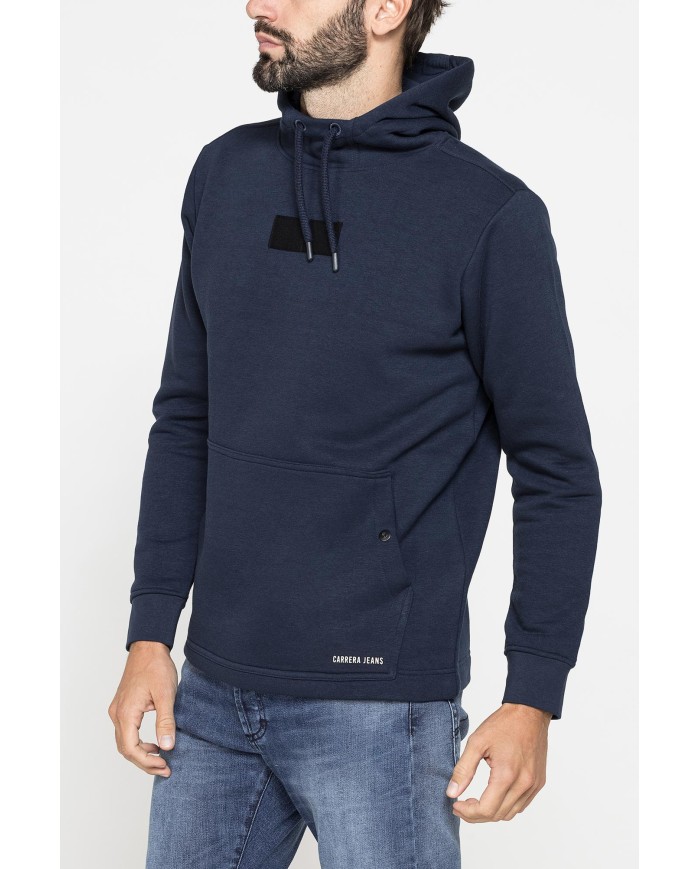 FELPA COMFORT FIT CON CAPPUCCIO